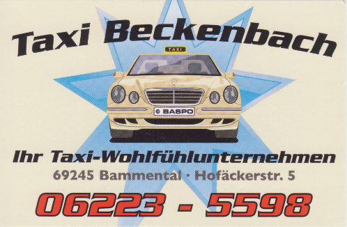 Taxi Beckenbach